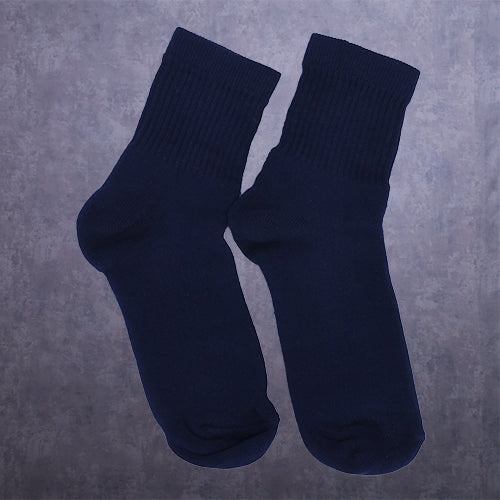 Navy Socks - Cotton