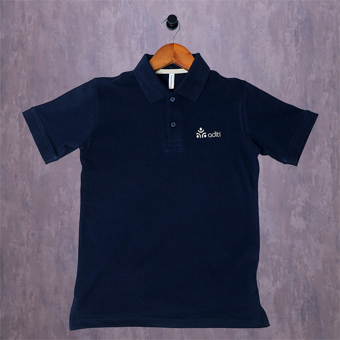 MAIS Navy Blue Polo T-Shirt
