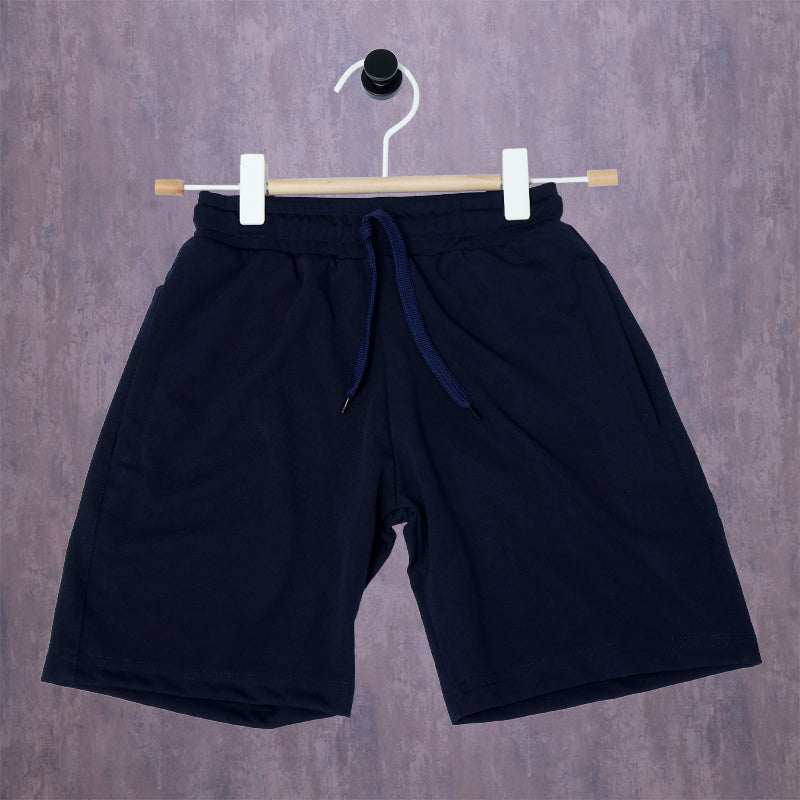 ST Elastic Navy Shorts