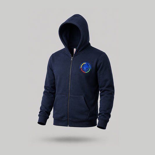 BI Navy Hoodie Jacket