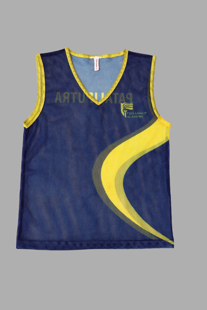 VSA Sleeveless House T - Shirt Yellow New