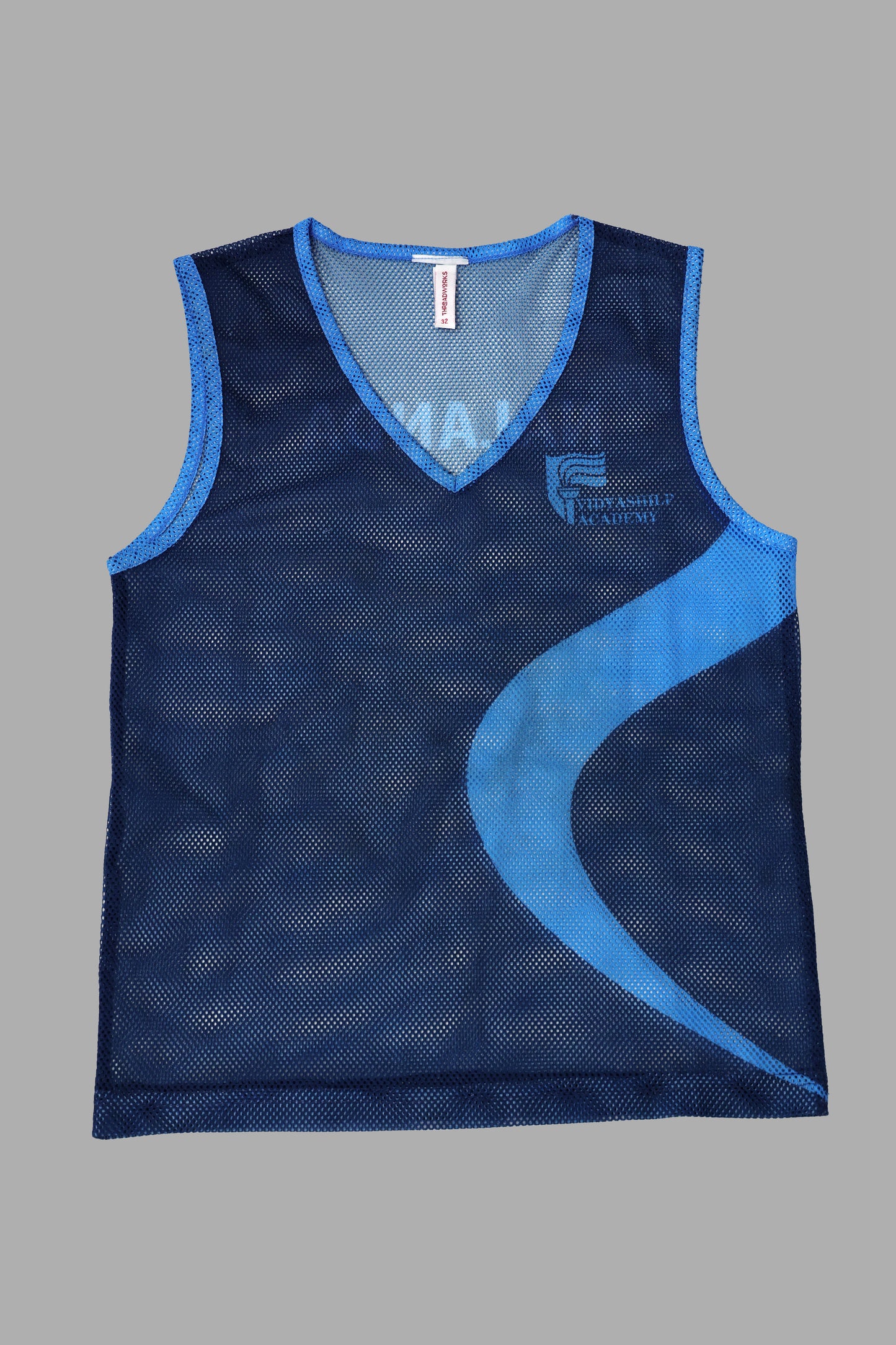 VSA Sleeveless House T - Shirt Blue New