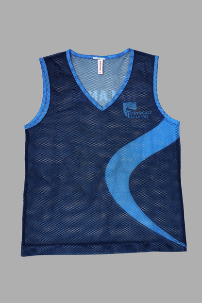 VSA Sleeveless House T - Shirt Blue New