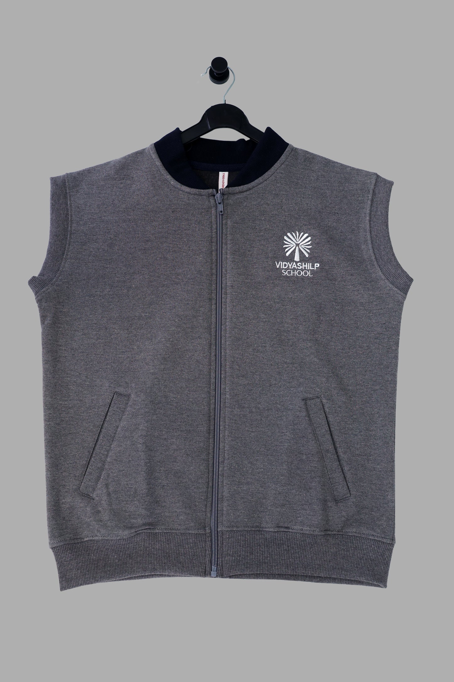 VSS Grey Sleeveless Jacket New