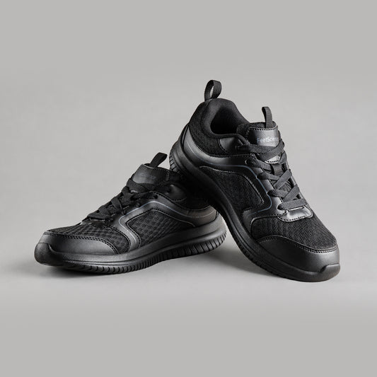 Aristos Velcro Black Shoes