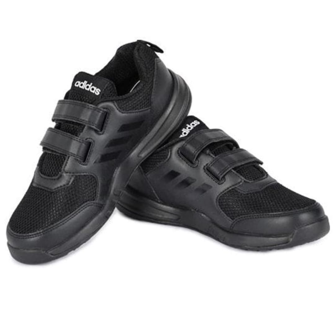 Adidas Black Velcro Shoes