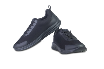 Aristos Lace Black Shoes