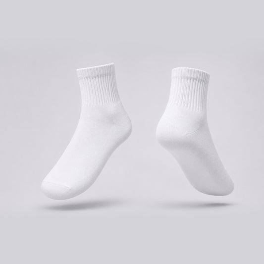 VSA Cotton White Socks New
