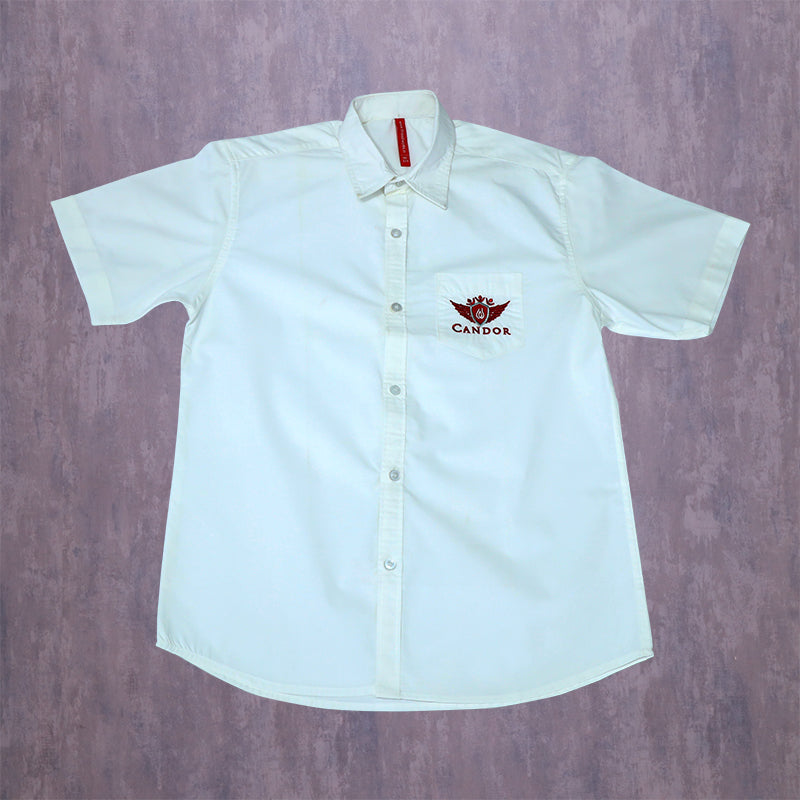 CIS Boys White Shirt  (Grade 1 - Grade 12)