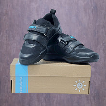 Load image into Gallery viewer, FS Velcro Black Shoes (Pre Primary &amp; Primary Shoes)
