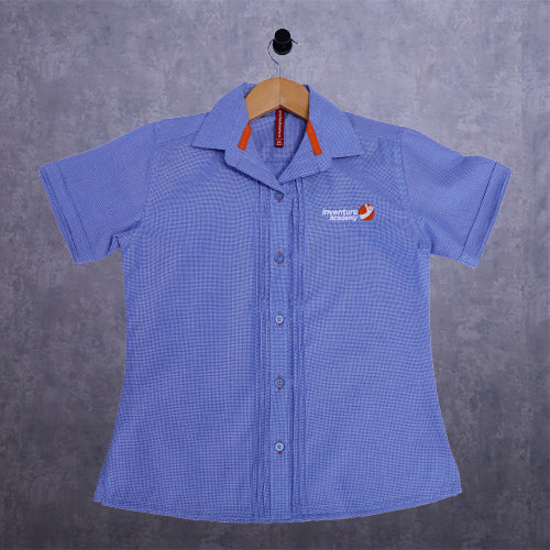 Girls Blue Shirt (Grade 1 to 12)