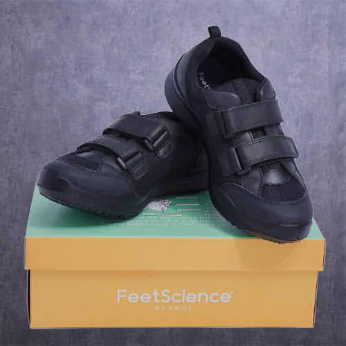 Primary School Black Shoes (Velcro)
